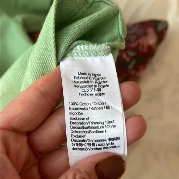 Crewcuts Green Polo Shirt for Kids with Dinosaur Patch. - Picture 5 of 6